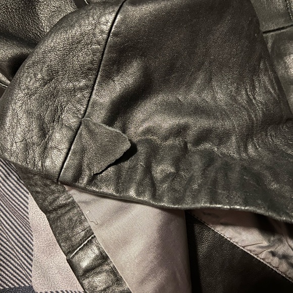 B.Moss leather jacket - Picture 3 of 5